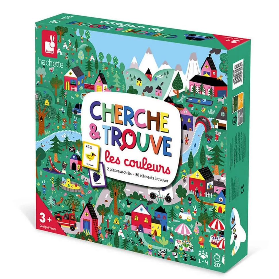 Jeu Cherche Et Trouve Les Couleurs - Janod