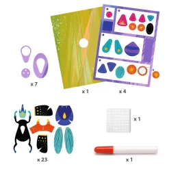 Jeu créatif : Paper bugs - Djeco