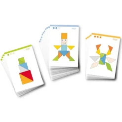 Jeu d’assemblage Tangram-Mix multicolore - Haba