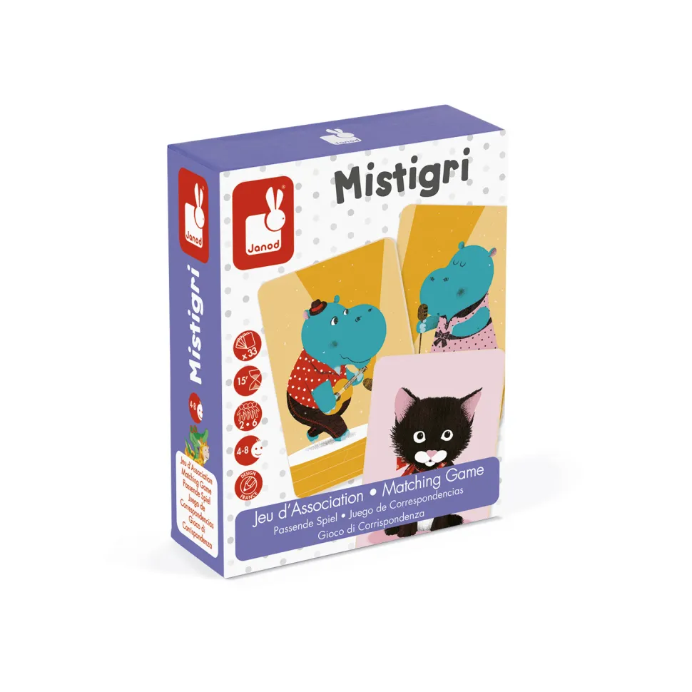 Jeu d'association Mistigri - Janod