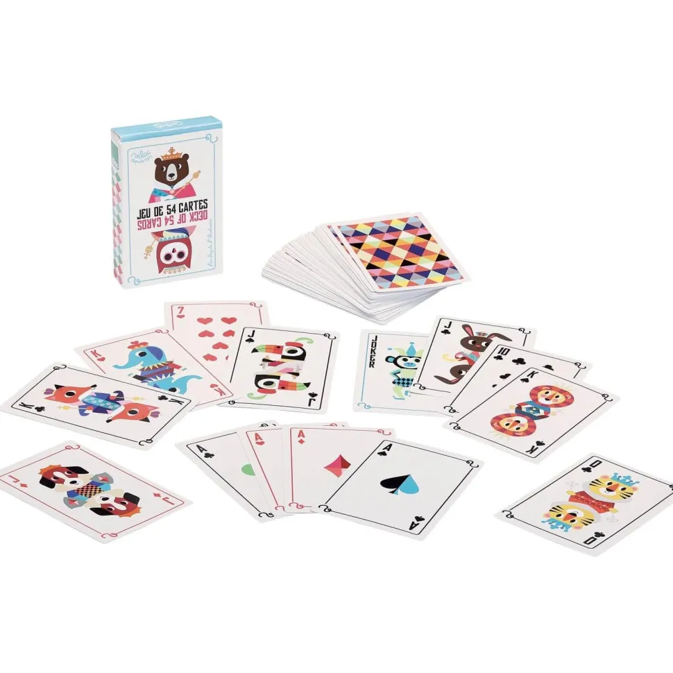 Jeu de 54 cartes illustrées : Ingela P.Arrhenius - Vilac