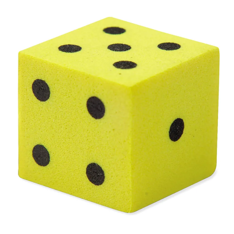 Jeu de 200 Dés souples en mousse - Learning Resources