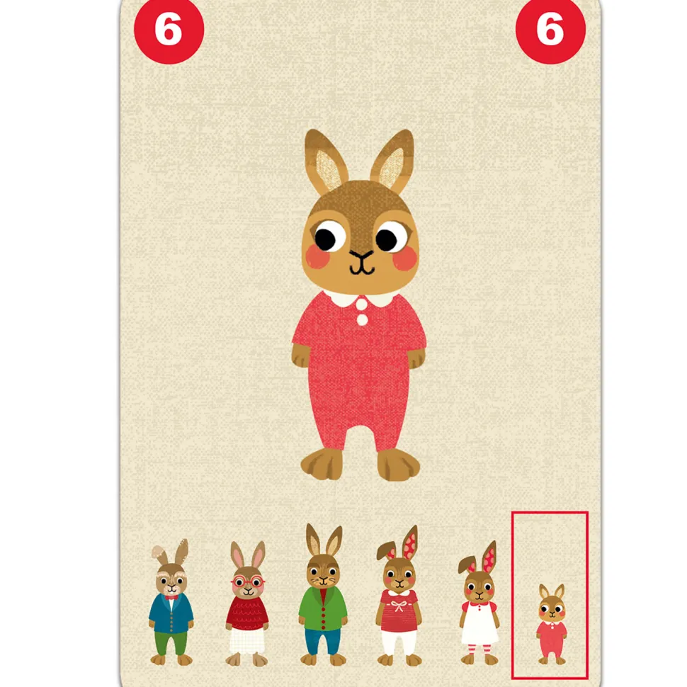 Jeu de 7 familles coopératif : Familou - Djeco