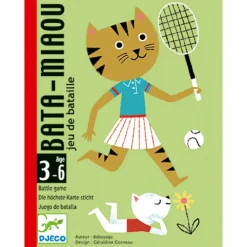 Jeu de bataille : Bata Miaou - Djeco