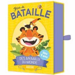 Jeu de bataille des animaux du monde - Editions Auzou