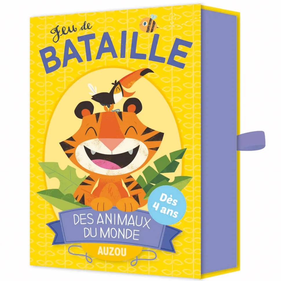 Jeu de bataille des animaux du monde - Editions Auzou