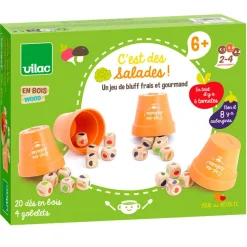 Jeu de bluff : C'est des salades - Jour de récolte - Vilac