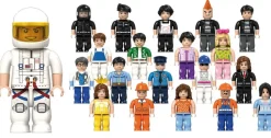 Jeu de briques de construction, Minifigures 20 pièces - Eduplay