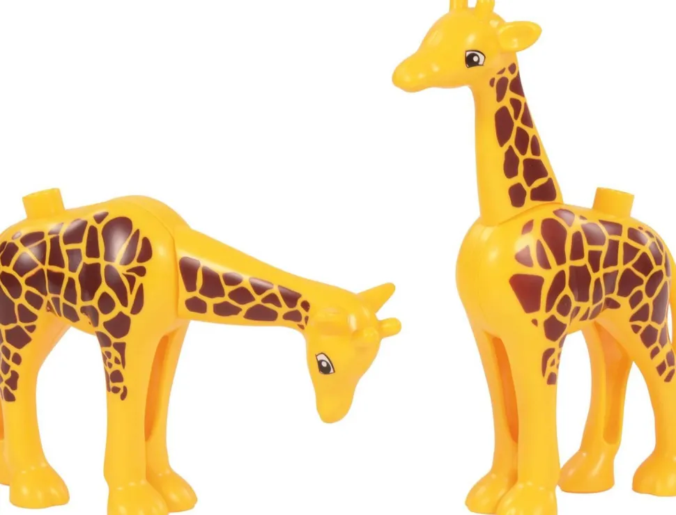 Jeu de briques de construction Junior Accessoires Animaux et clôtures 100 pièces - Eduplay
