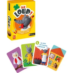 Jeu de cartes : Au Loup ! - Nathan