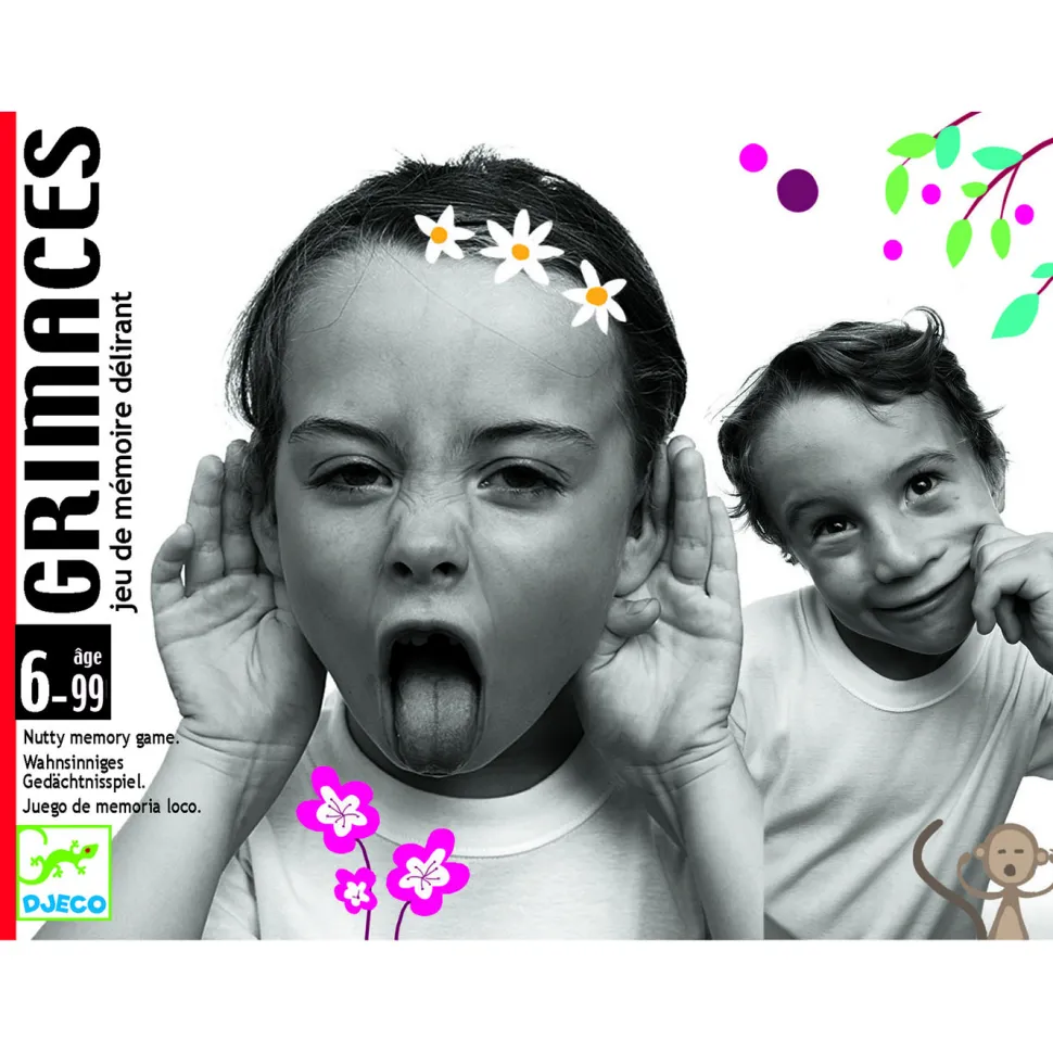 Jeu de cartes : Grimaces - Djeco