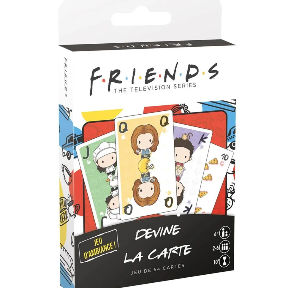 Jeu de cartes Friends : Devine la carte ! - Asmodée