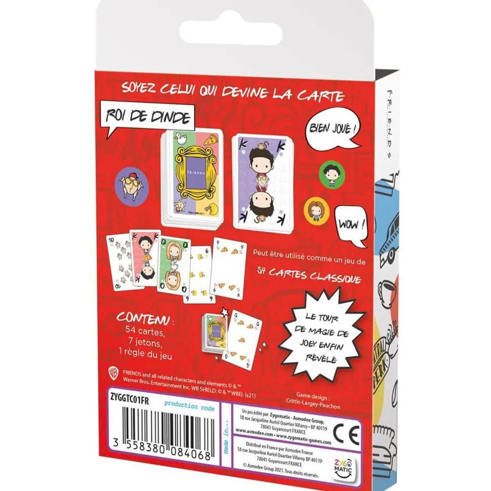 Jeu de cartes Friends : Devine la carte ! - Asmodée