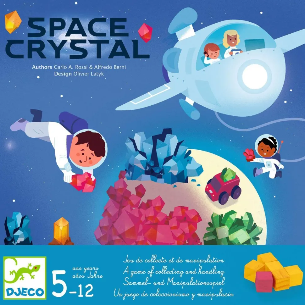Jeu de collecte et de manipulation : Space crystal - Djeco
