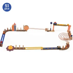 Jeu de construction : Zig & Go Junior : Racer 51 pièces - Djeco