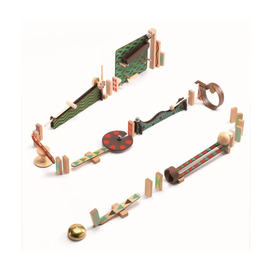 Jeu de construction: Action-reaction : Zig & Go : 48 pièces - Djeco