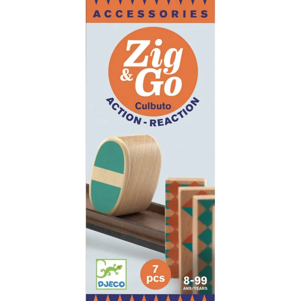 Jeu de construction action-réaction : Zig et Go : Culbuto - Djeco