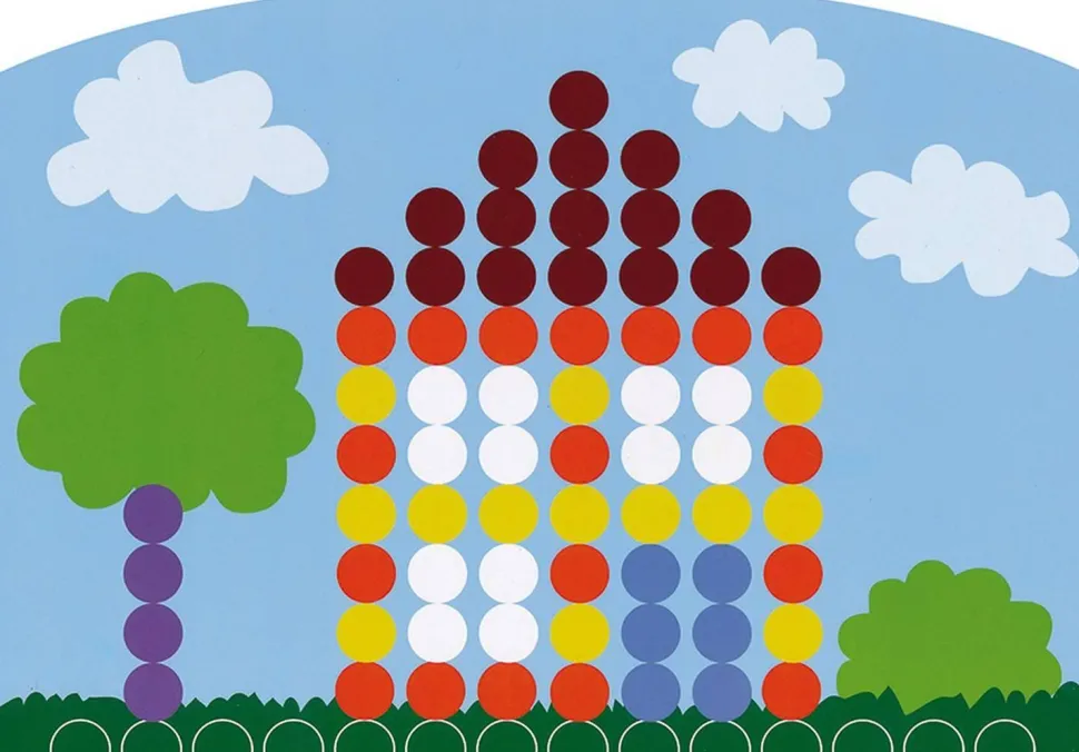 Jeu de construction Image perles - Eduplay