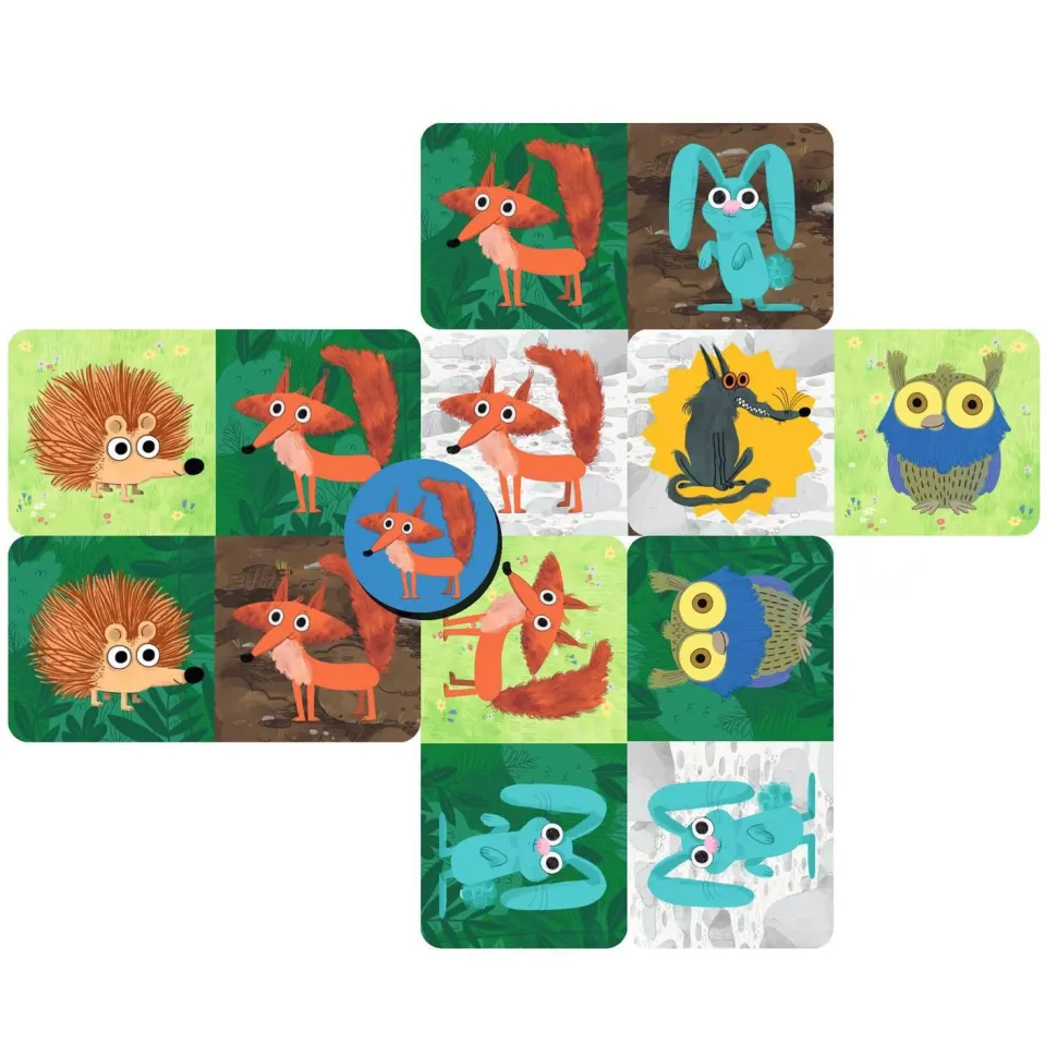 Jeu de coopération et stratégie : WolfPanic - Djeco