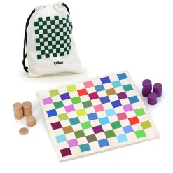 Jeu de dames multicolore - Vilac