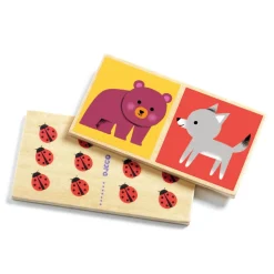 Jeu de Domino : Wood - Djeco