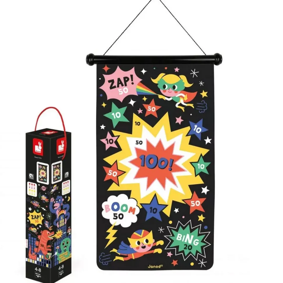 Jeu de Fléchettes Magnétiques Super-Héros - Janod