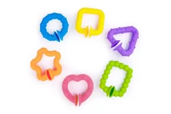 Jeu de formes avec ventouses, set de 6 - Eduplay