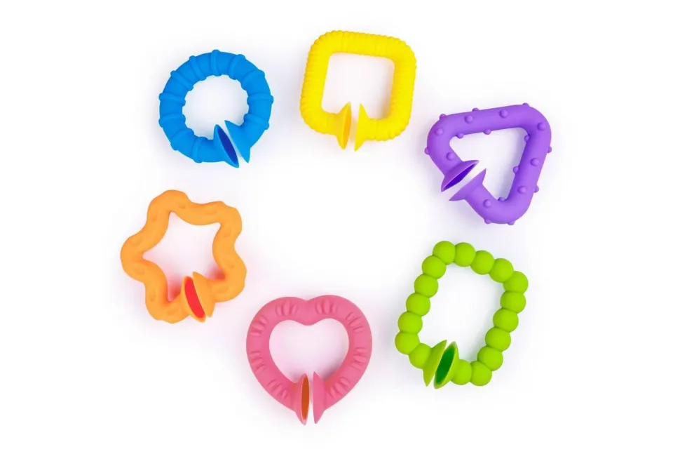 Jeu de formes avec ventouses, set de 6 - Eduplay