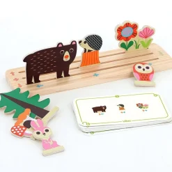 Jeu de logique en bois, Build it : La forêt - Vilac