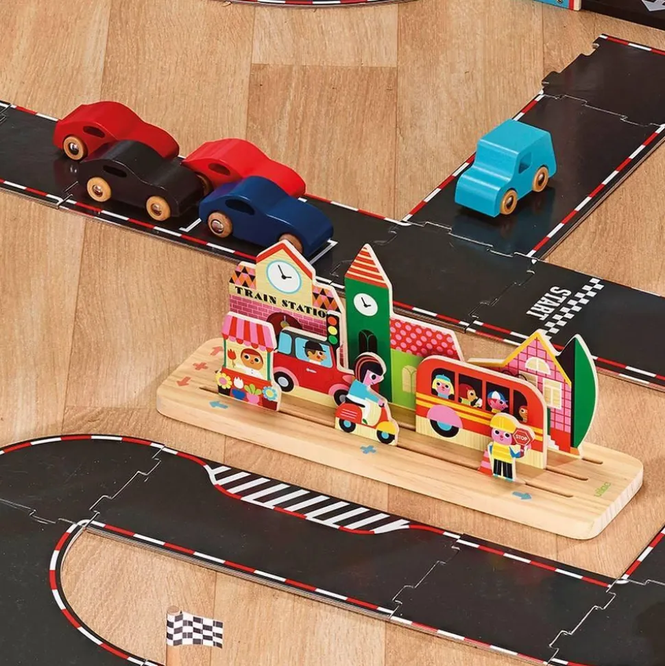 Jeu de logique en bois, Build it : La ville - Vilac