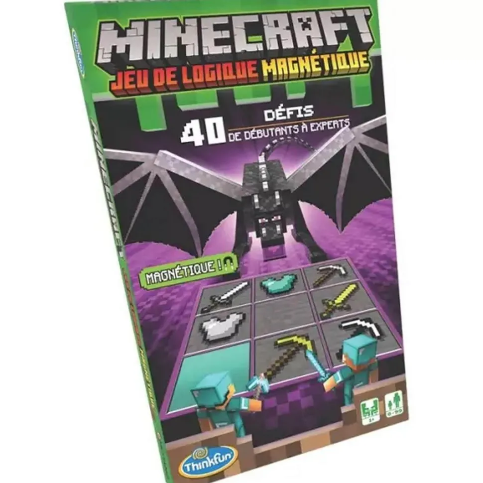 Jeu de logique magnétique : Minecraft - Ravensburger