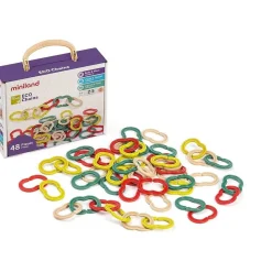 Jeu de maillons à assembler : Mon premier collier chaine - Miniland Educational