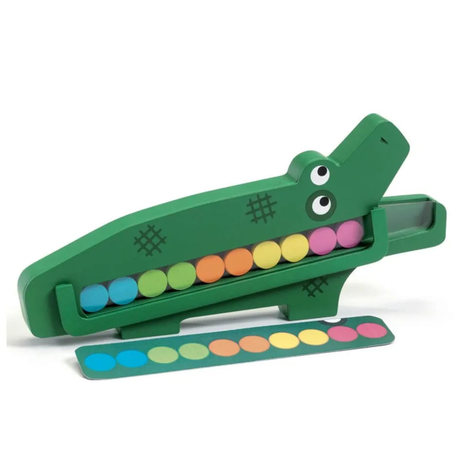 Jeu de manipulation et mémo : Crococroc - Djeco