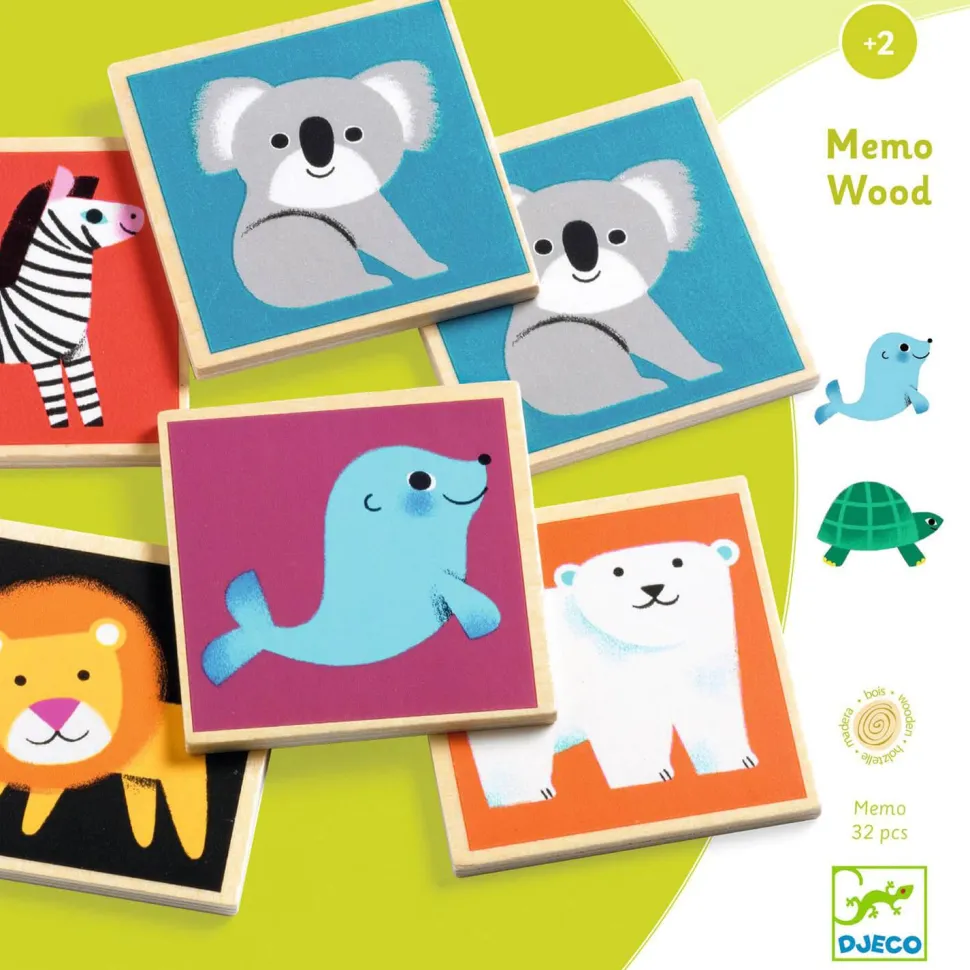 Jeu de Memo : Wood - Djeco