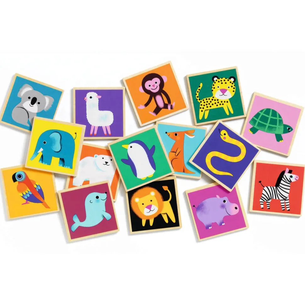 Jeu de Memo : Wood - Djeco