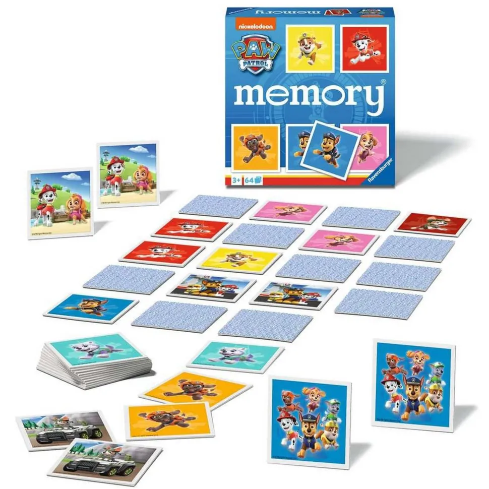 Jeu de memory : Grand mémory Pat'Patrouille - Ravensburger