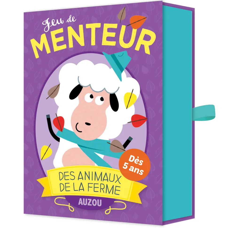 Jeu de menteur des animaux de la ferme - Editions Auzou