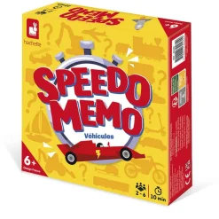 Jeu de mémoire : Speedo Memo Véhicules - Janod
