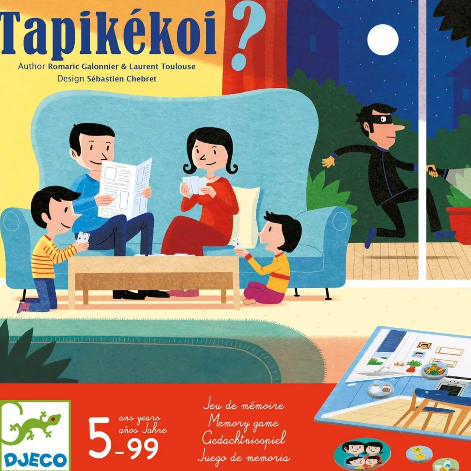 Jeu de mémoire : Tapikékoi - Djeco