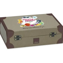 Jeu de mémoire en bois : Dans ma valoche - Vilac