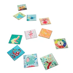 Jeu de parcours : Jungle Race - Lilliputiens