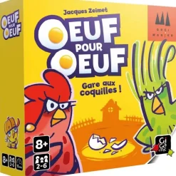 Jeu de rapidité : Oeuf pour oeuf - Gigamic