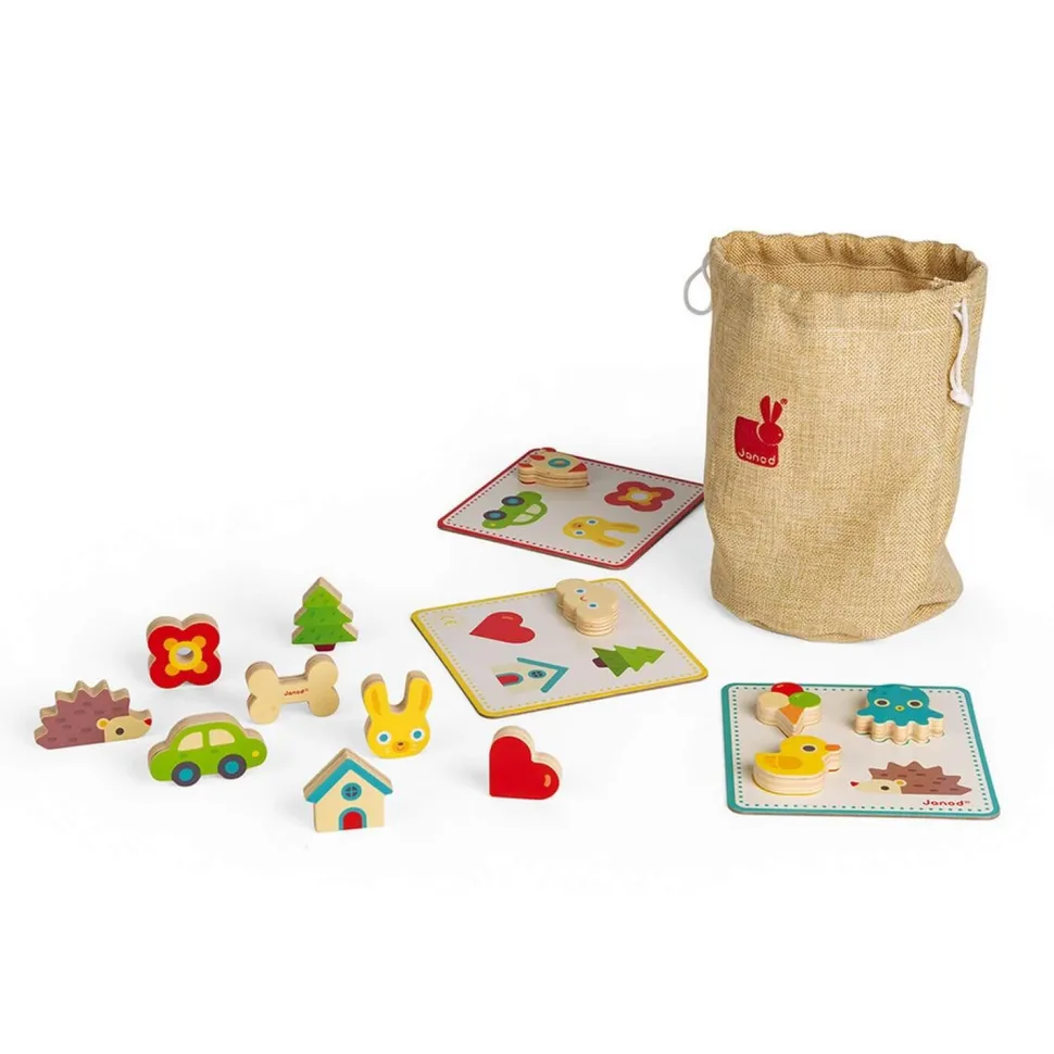 Jeu de reconnaisance tactile : Memory Touch - Janod