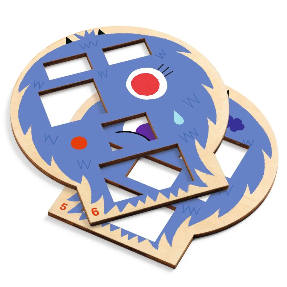 Jeu de réflexion So Logic : Crazy faces - Djeco