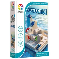 Jeu de réflexion solo : L'Atlantide (60 défis) - SmartGames