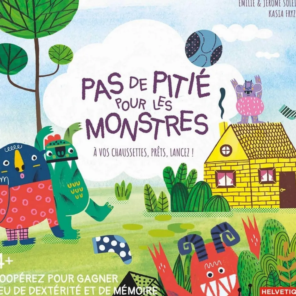 Jeu de société : PAS DE PITIÉ POUR LES MONSTRES - Piatnik