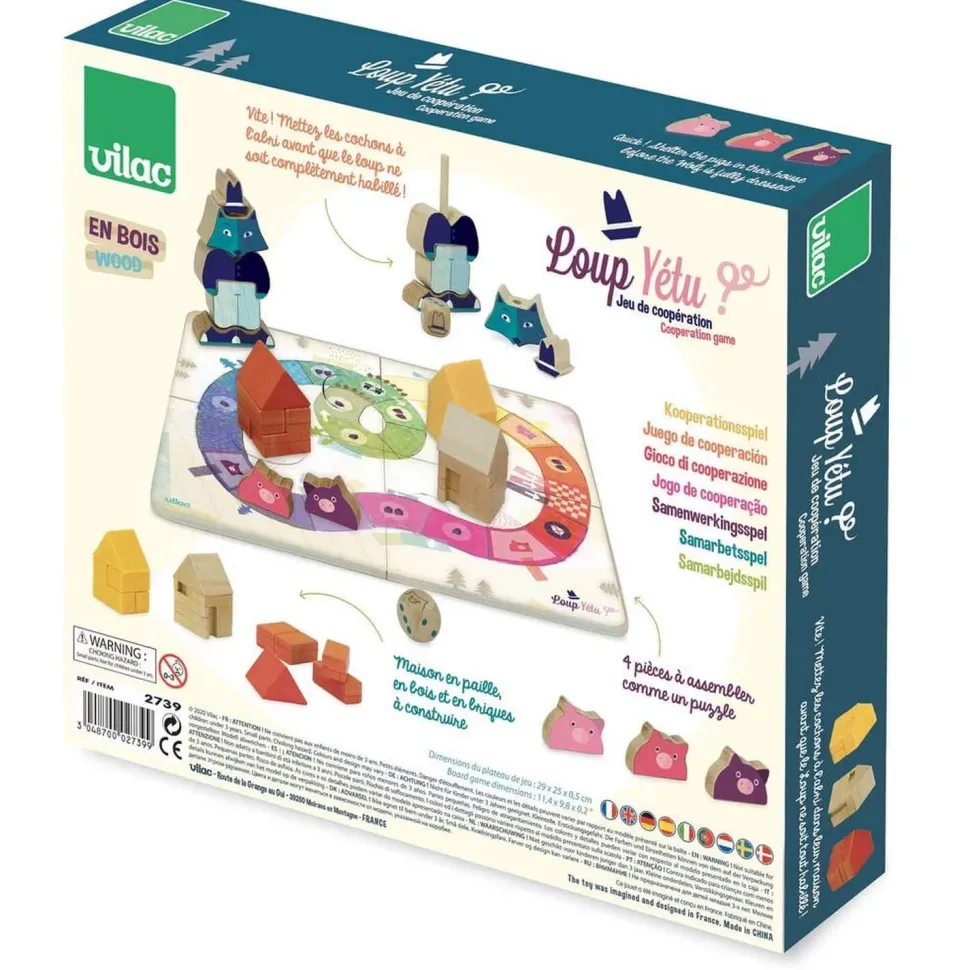 Jeu de société Loup Yétu ? - Vilac