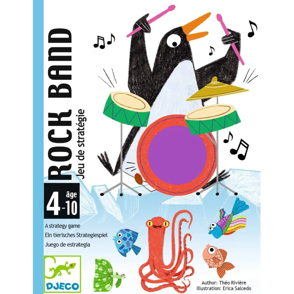 Jeu de stratégie : Rock Band - Djeco