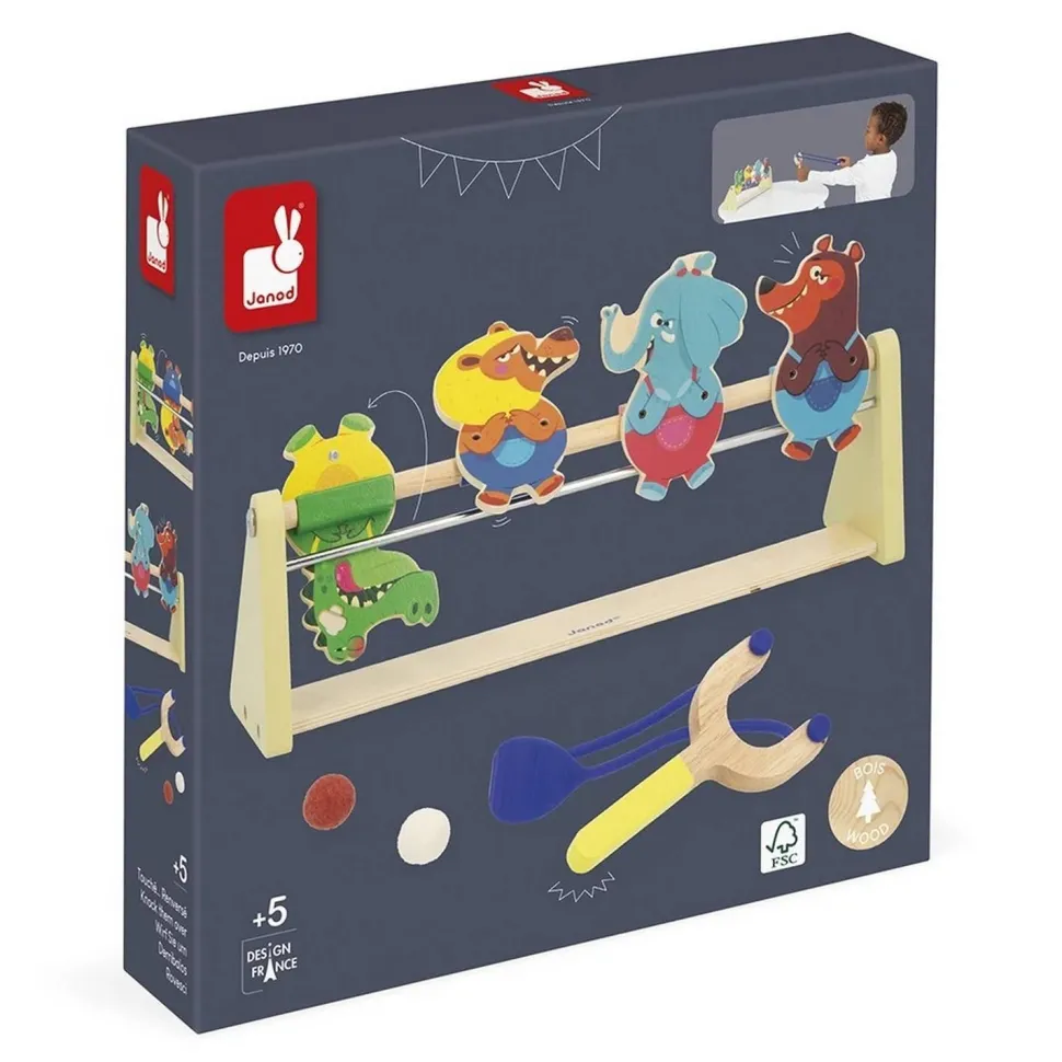 Jeu de Tir Applepop -Touché … Renversé - Janod