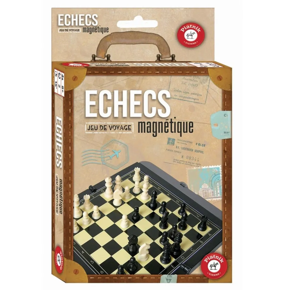 Jeu de voyage : Echecs Magnétiques - Piatnik